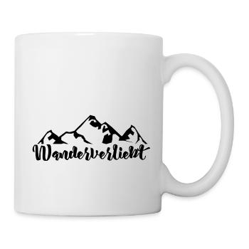 Wanderverliebt - (2) - Tasse - Weiß - Rechts