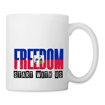 Haiti Haitian Flag Ayiti Haitian I Gift - Mug - white - Right