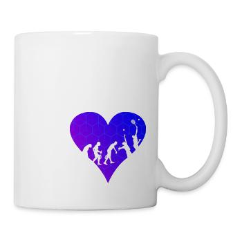 Paddle Court Women's Paddle Tennis Paddle Racket - Mug - white - Right