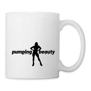 Pumping Beauty Logo - Mug - white - Right