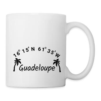 Guadeloupe Île des Caraïbes Idée de vacances - Mug blanc - blanc - Droite