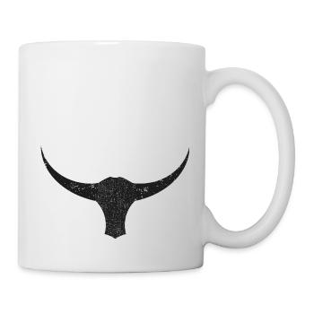 Taureau - Mug blanc - blanc - Droite