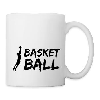 Basketball Silhouette - Mug - white - Right