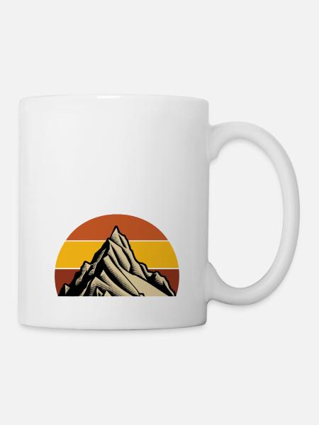 Trail Run Ultra Running Berg Trekking Laufen - Tasse - Weiß