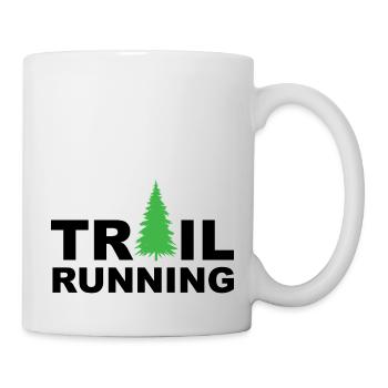Trail Run Ultra Running Mountain Trekking Running - Mug - white - Right