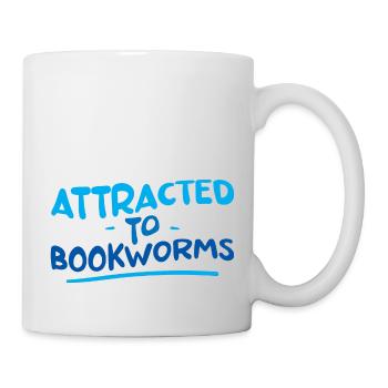 Attracted To Bookworms 4 - Tasse - Weiß - Rechts