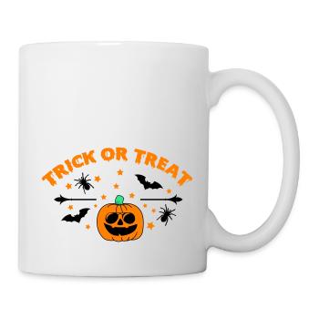 trick or treat 01 - Tasse - Weiß - Rechts
