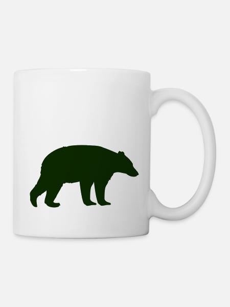 bär - Tasse - Weiß
