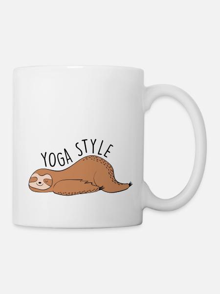 Yoga Style - Mug blanc - blanc
