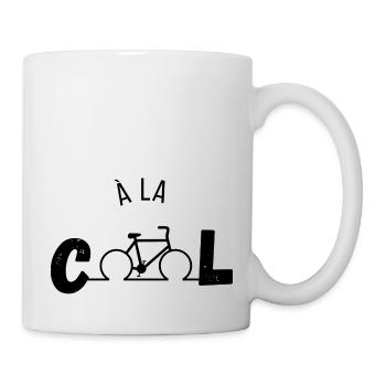 Cool - Fahrrad-Geschenkidee - Tasse - Weiß - Rechts