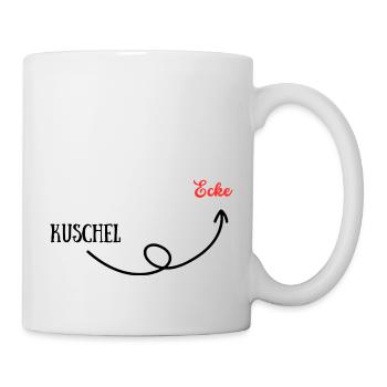 Kuschelecke - Tasse - Weiß - Rechts