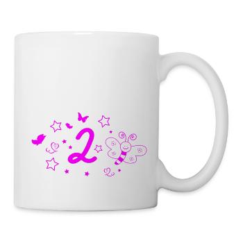 2 Geburtstag - Tasse - Weiß - Rechts