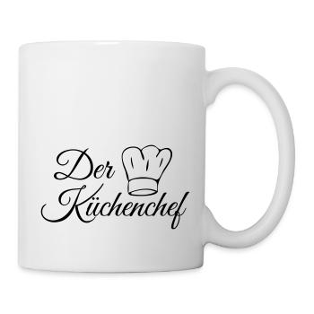 Der Küchenchef - Tasse - Weiß - Rechts