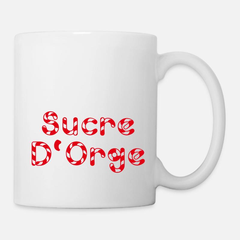 Gerstenzucker - Tasse - Weiß