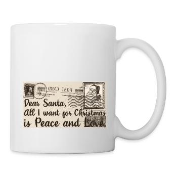 Xmas christmas santa claus nicholas naughty - Mug - white - Right