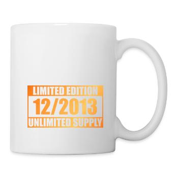10e anniversaire Édition Limitée - ꝏ Approvisionnement 12/2013 - Mug blanc - blanc - Droite