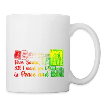 Xmas christmas santa claus nicholas naughty - Mug - white - Right