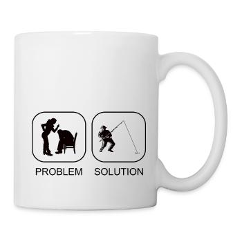Fishing Fishing Sport Fishing Hook Angler Fishing - Mug - white - Right