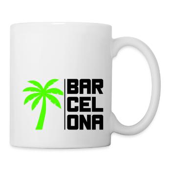 Barcelone - Mug blanc - blanc - Droite