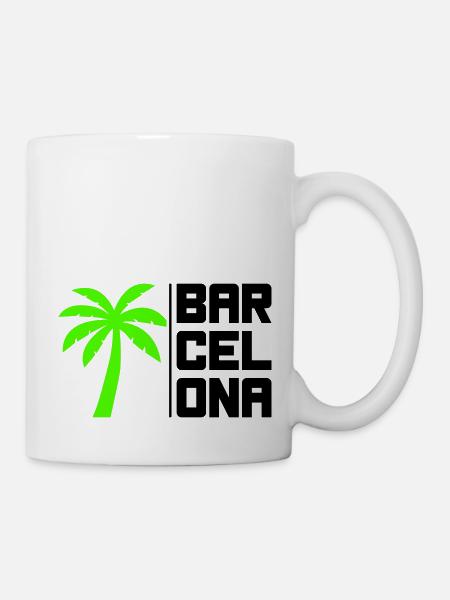 Barcelone - Mug blanc - blanc
