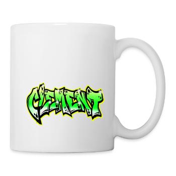 Graffiti Clement - Mug blanc - blanc - Droite