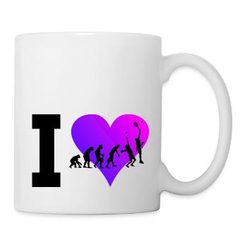 Paddle Court Paddle Paddle Tennis Women Paddle Tennis - Mug - white - Right