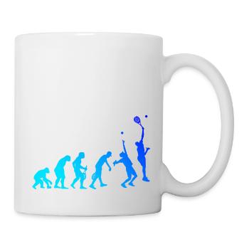 Damen Herren Schlägersport Paddeltennis Paddle Rac - Tasse - Weiß - Rechts