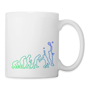 Schlägersport Paddeltennis Paddle Tennis - Tasse - Weiß - Rechts