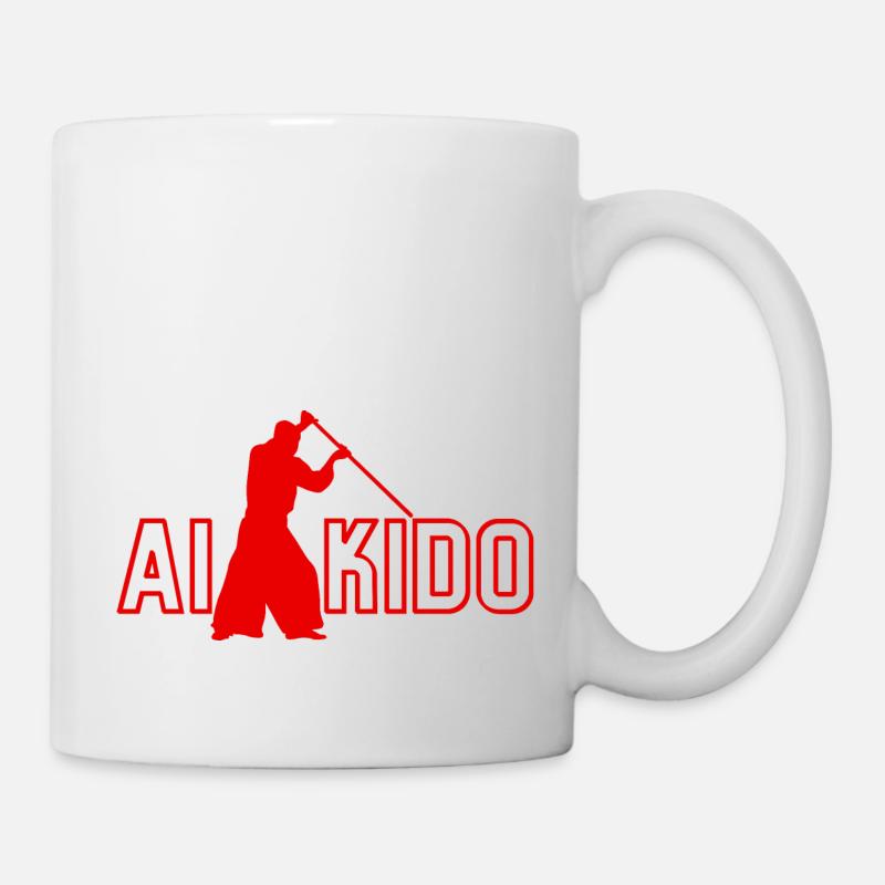 Aikido - Aikido Geschenkidee - Tasse - Weiß
