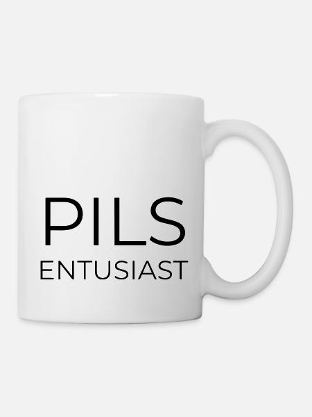 Pils-Enthusiast - Tasse - Weiß