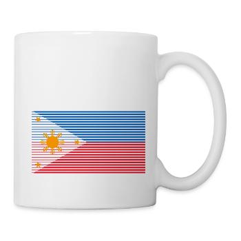 Philippines drapeau philippin fierté je cadeau - Mug blanc - blanc - Droite