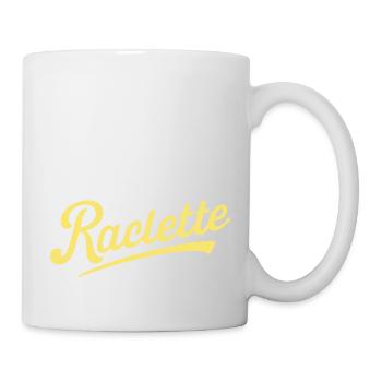 Team raclette - Mug blanc - blanc - Droite