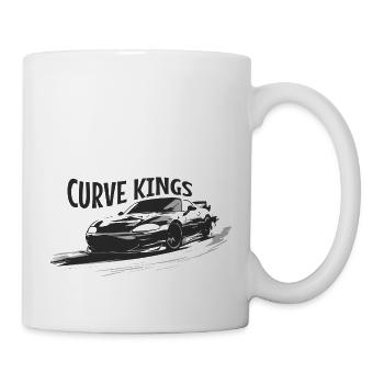 Curve Kings Auto Drift Tuning Club Drifting Car - Mug - white - Right