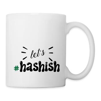 Lets hashish - Mug - white - Right