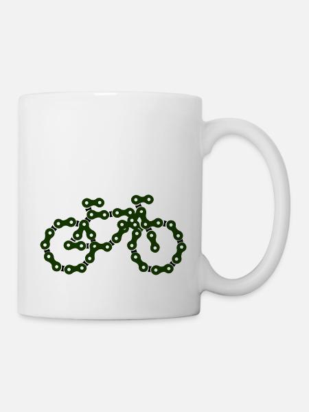 bicyclette - Mug blanc - blanc