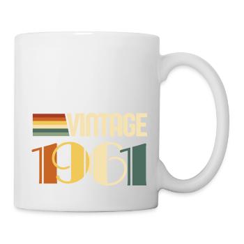 Vintage 1961 - 1961 Birthday Gift - Mug - white - Right