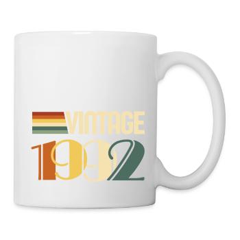 Vintage 1992 - 1992 Anniversary Gift - Mug - white - Right