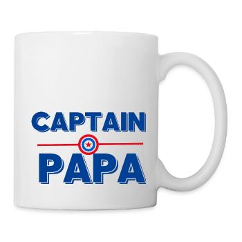 Captain Dad - Dad Gift Idea - Mug - white - Right