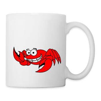cancer - Mug blanc - blanc - Droite