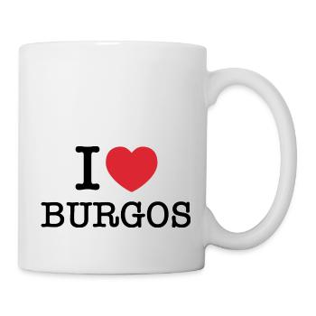 J’aime Burgos | Burgos | J’ai le cœur de Burgos | Espagne - Mug blanc - blanc - Droite