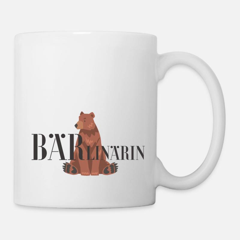 Bärlinärin - Berlinerin - Tasse - Weiß