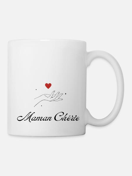 Geliebte Mama - Tasse - Weiß