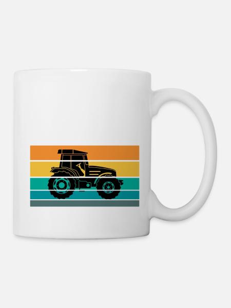 Traktor - Tasse - Weiß