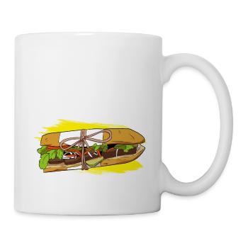 Vietnam Viet Banh Mi Brot Vietnamese I Geschenk - Tasse - Weiß - Rechts