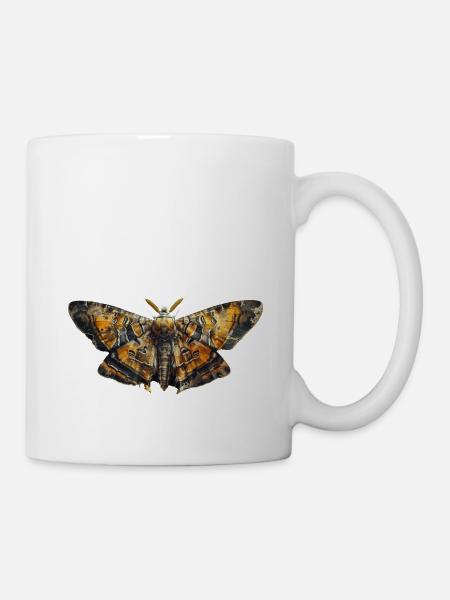 Motte-Motte - Tasse - Weiß
