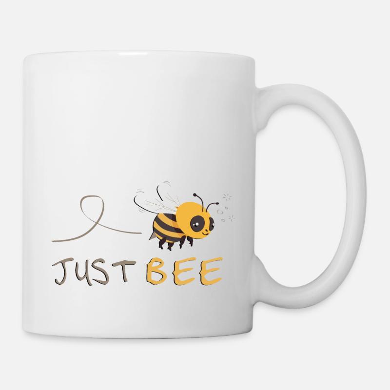 Just Bee - Be yourself! - Mug - white