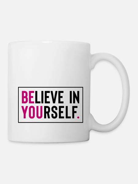 be you - Tasse - Weiß