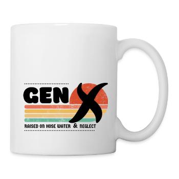 Gen X Sunset - Black - Mug - white - Right