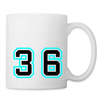 36 Number Symbol - Mug - white - Right
