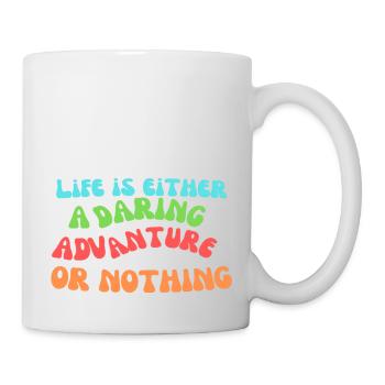 Life Is An Advanture - Mug - white - Right